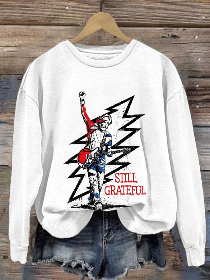 🔥Buy 3 Get 15% Off Women's Casual Printed Long-Sleeve Sweatshirt