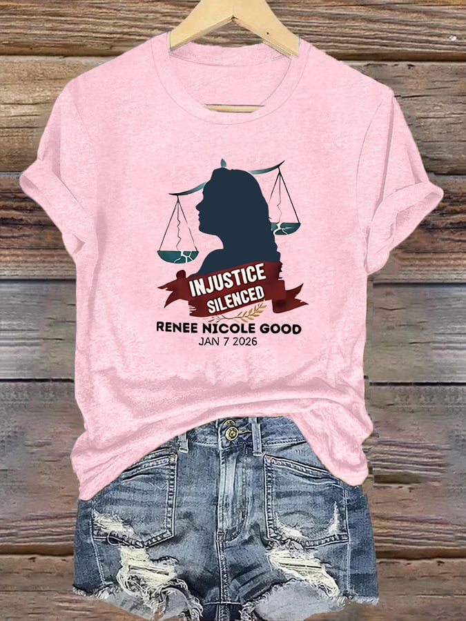 Women's Justice for Renee Nicole Good T-Shirt
