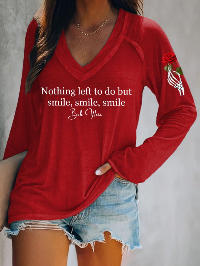 🔥Buy 3 Get 15% Off Women's Vintage Rock Tribute Print Top