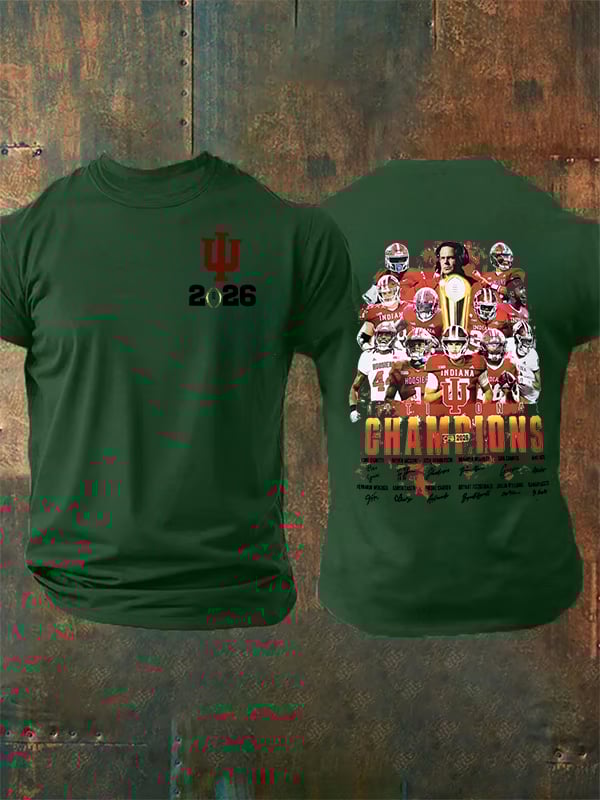Men's Football Print T-Shirt