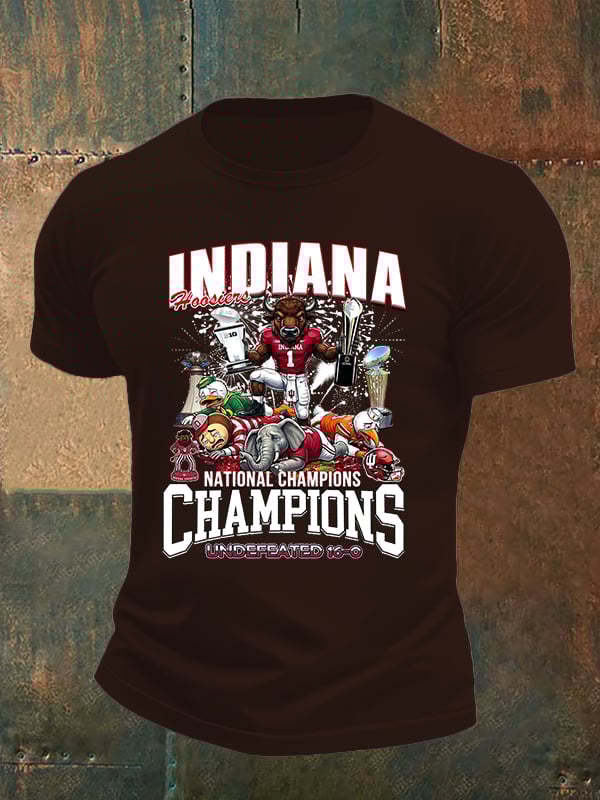 Men's Football Print T-Shirt