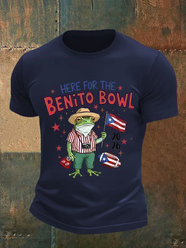 Men's Benito Bowl Puerto Rico Football T-Shirt