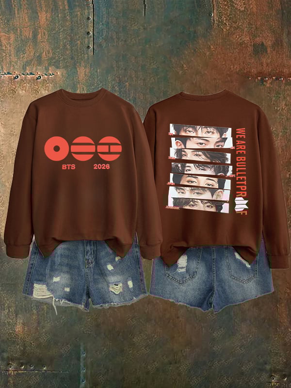 🔥Buy 3 Get 15% Off🔥Women's K-pop Print Sweatshirt