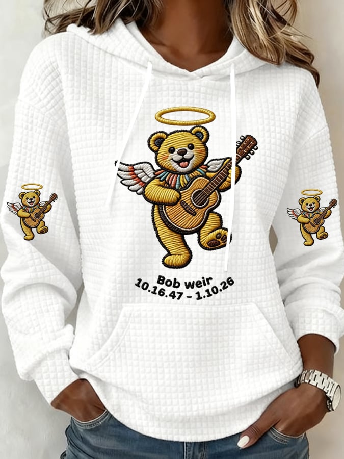 🔥Buy 3 Get 15% Off Women's RIP Bob Weir Print Casual Sweatshirt