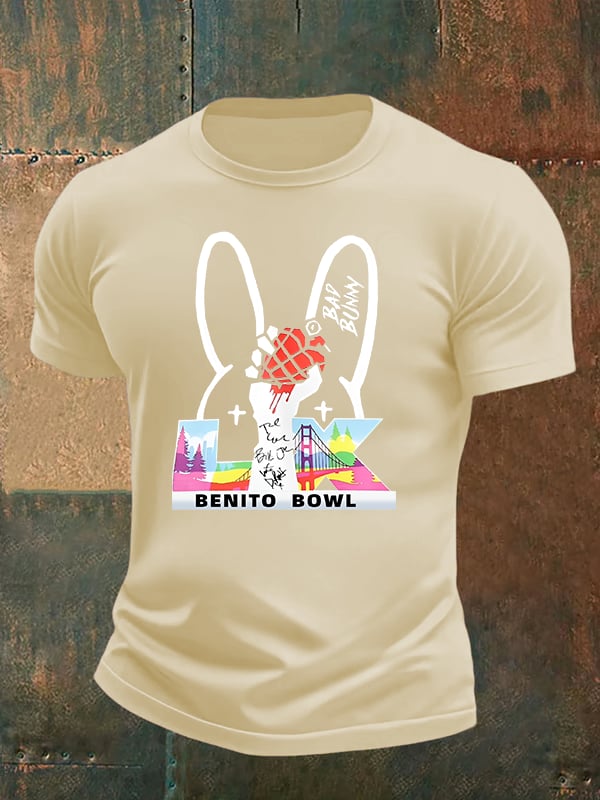 Men's Opening And Halftime Shows Print Casual T-shirt
