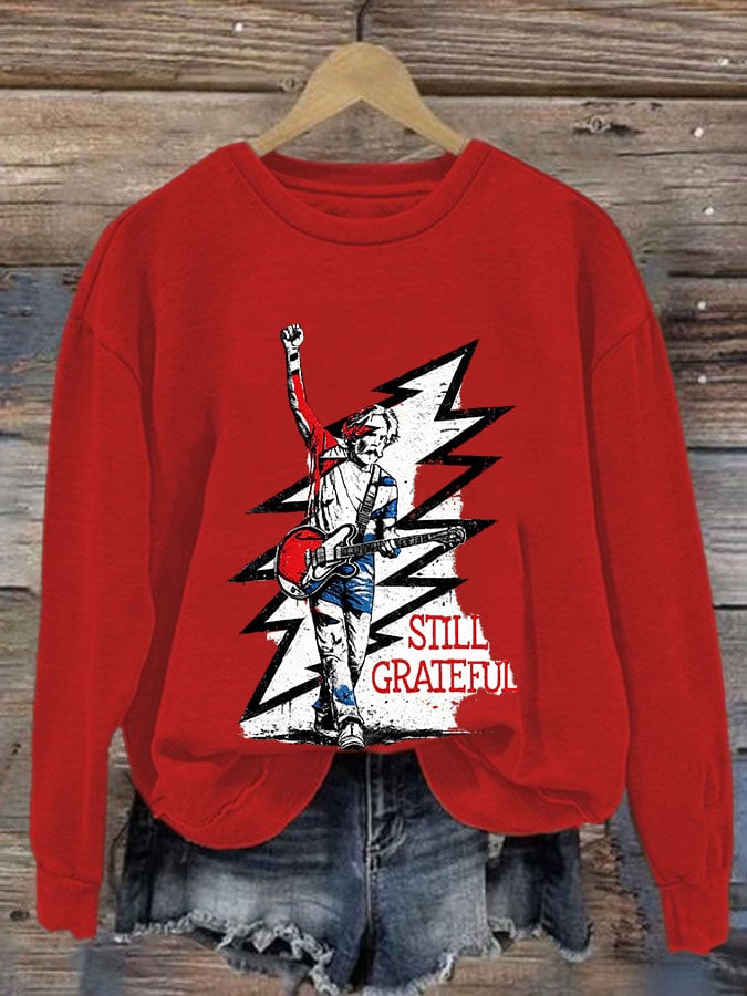 🔥Buy 3 Get 15% Off Women's Casual Printed Long-Sleeve Sweatshirt