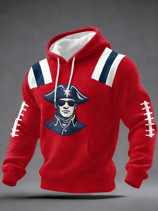 Men's Football Print Sweatshirt