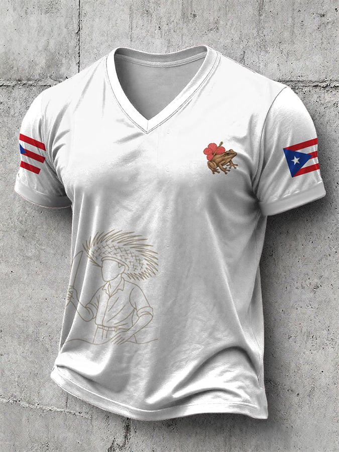Men's Puerto Rico Print T-shirt
