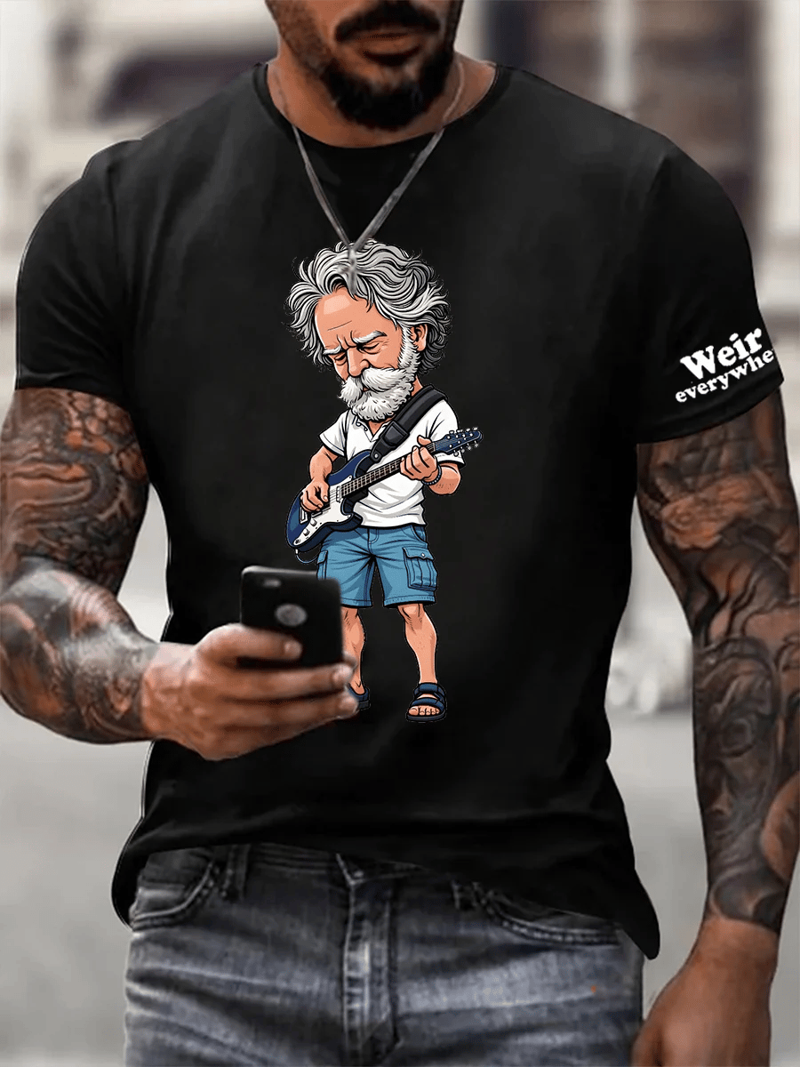 🔥Buy 3 Get 15% Off Men's Music Printed Casual T-shirt