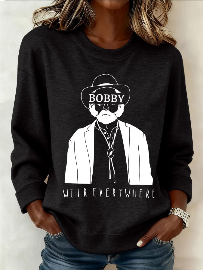 🔥Buy 3 Get 15% Off Women's Weir Everywhere Print Casual Sweatshirt