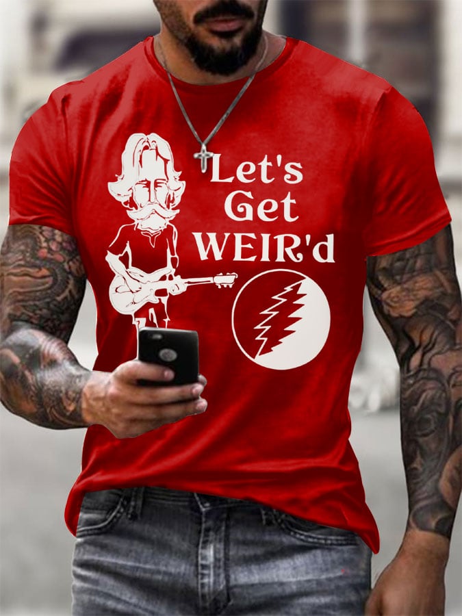 🔥Buy 3 Get 15% Off Men's RIP Print Casual Printed T-shirt