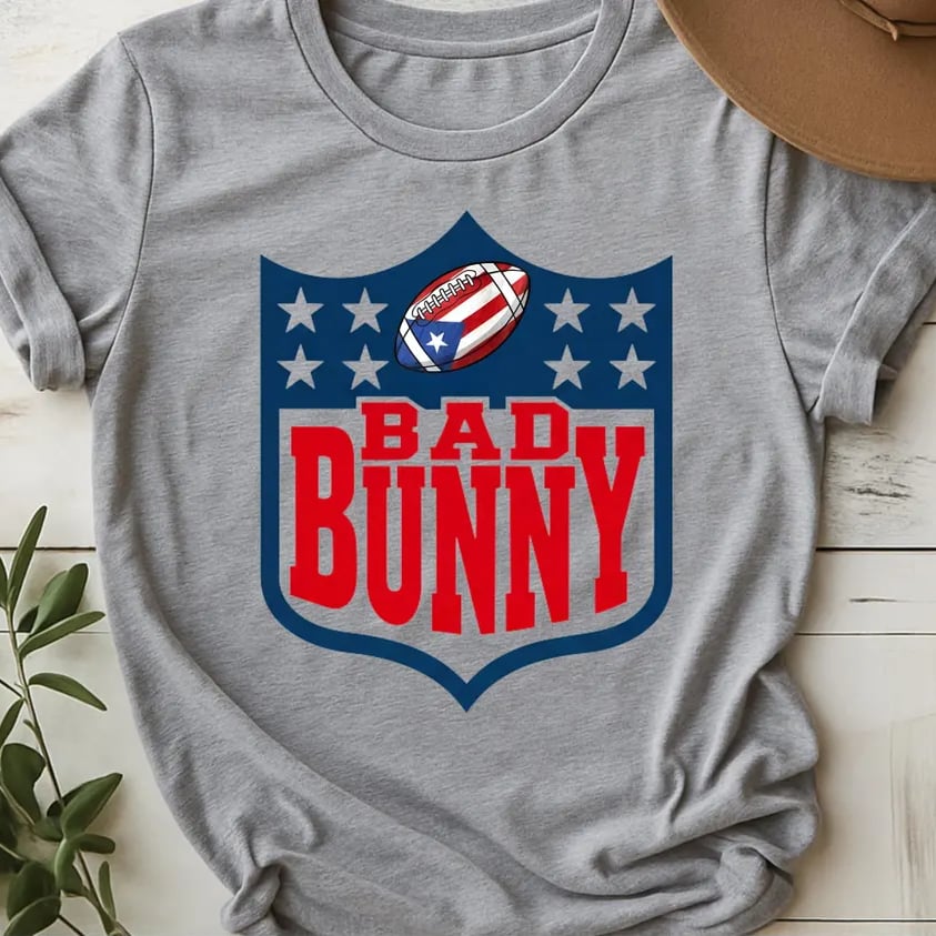 Puerto Rico Singer Benito Bowl Printed T-shirts