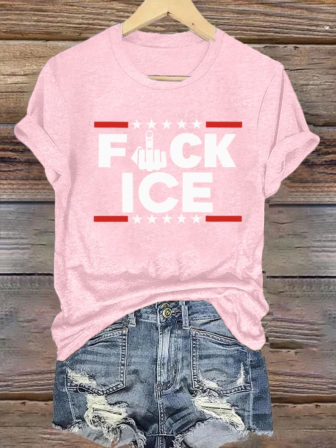 Women's ICE Print T-Shirt