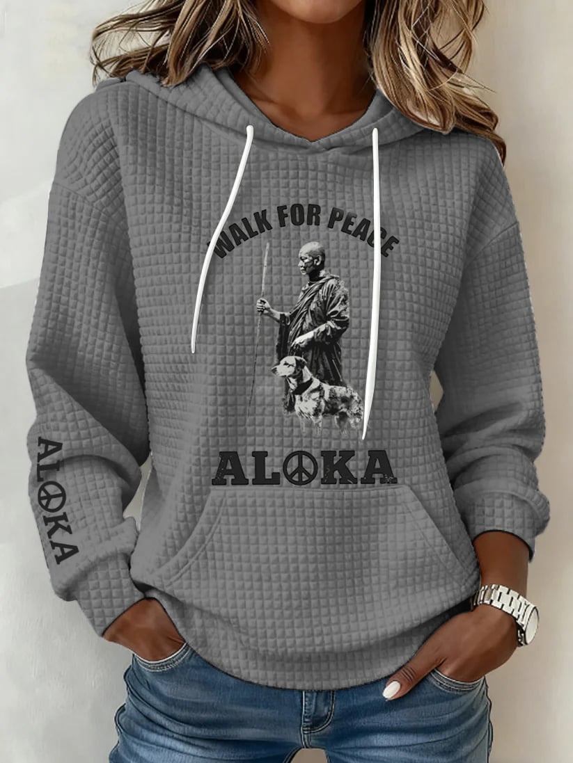 Women's Walk For Peace Art Print Sweatshirt