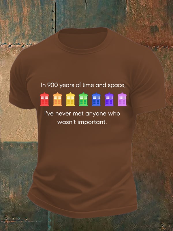 Men's Pride Rainbow Police Box , LGBT Pride Month T-shirt