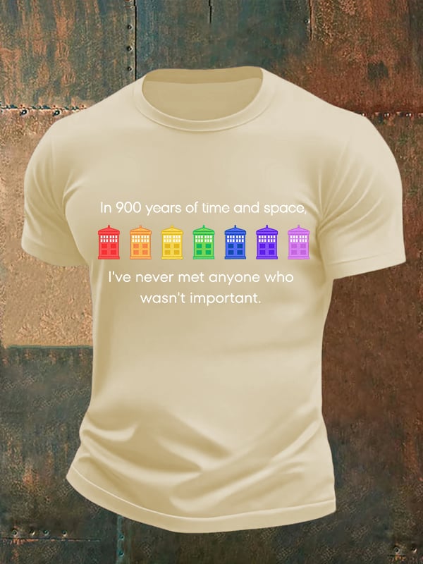 Men's Pride Rainbow Police Box , LGBT Pride Month T-shirt