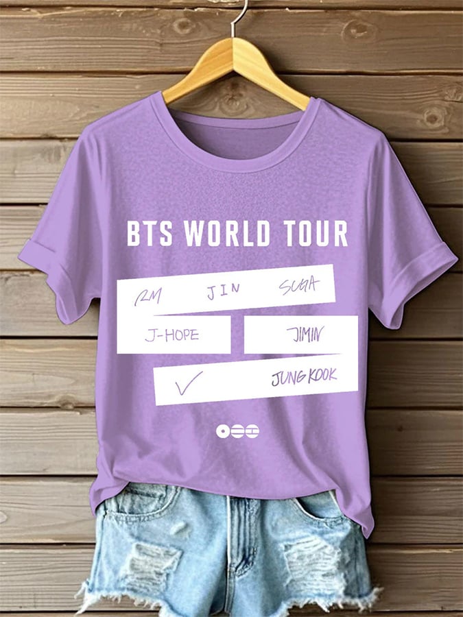 🔥Buy 3 Get 15% Off🔥Women's K-pop Boy Band T-shirt
