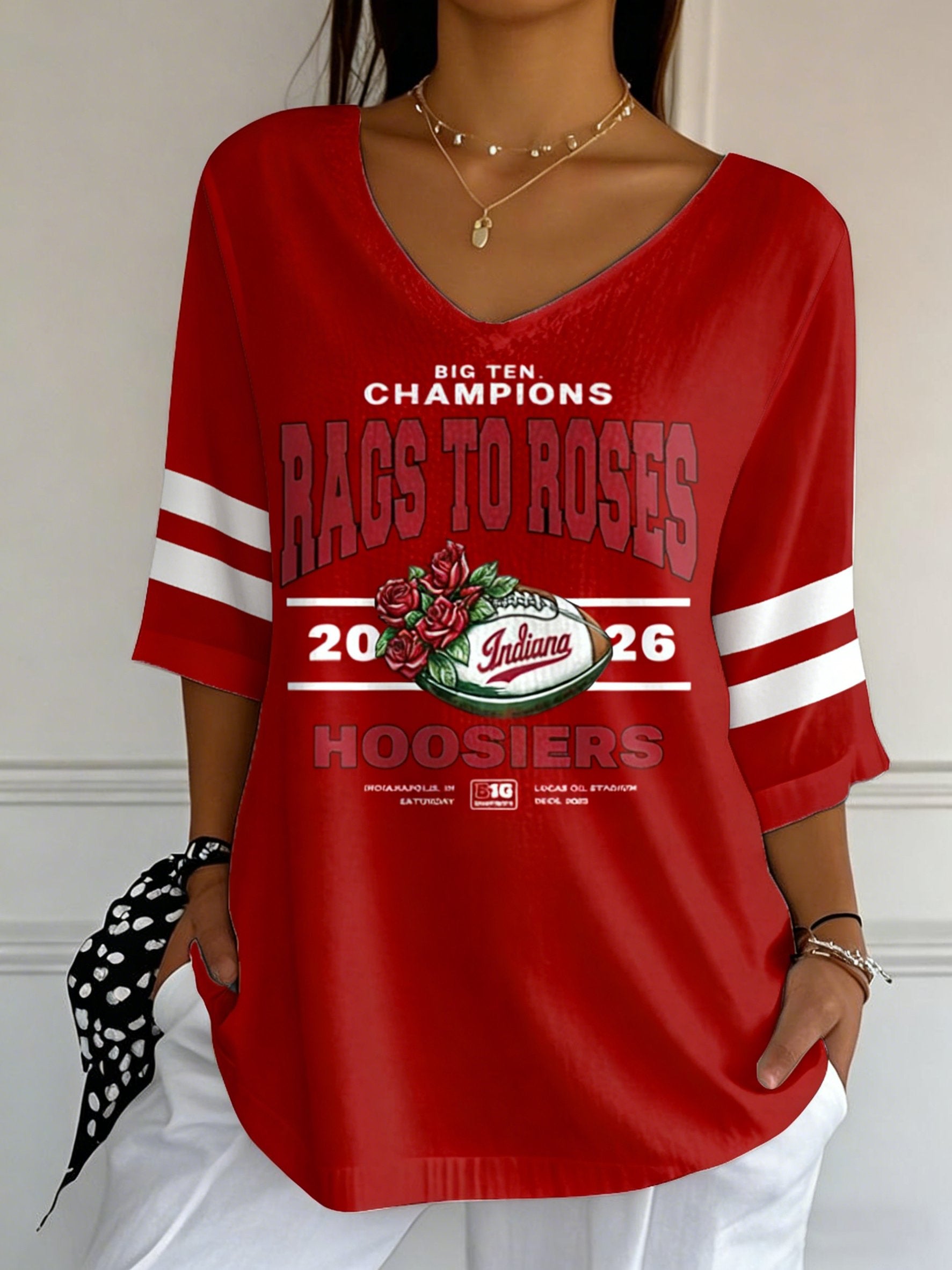 Women's Football Short-Sleeve T-Shirt