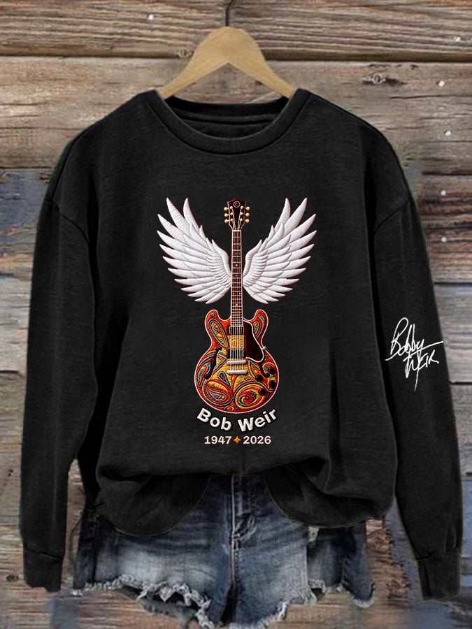 🔥Buy 3 Get 15% Off Women's Retro Rock Singer Commemorative Print Hoodies