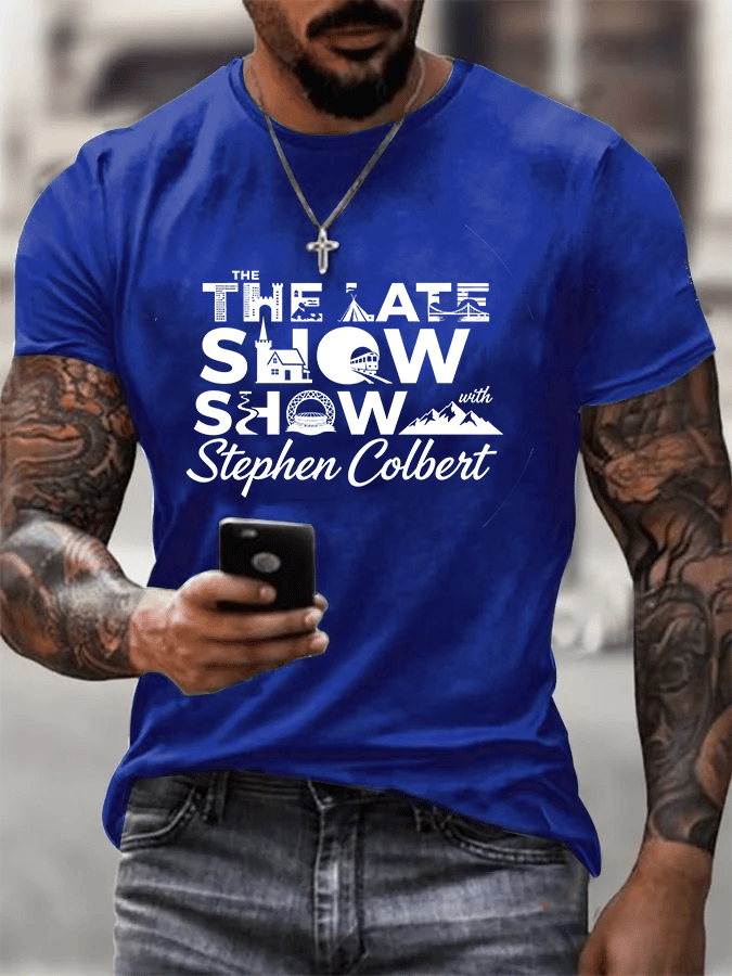 🔥Buy 3 Get 15% Off Men's Retro Last Show Print T-Shirt