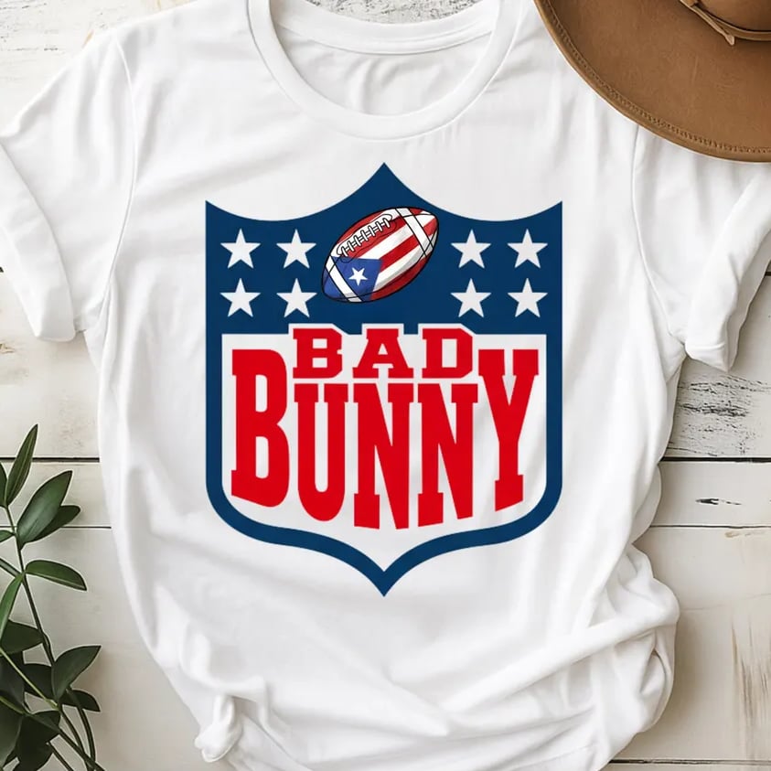 Puerto Rico Singer Benito Bowl Printed T-shirts