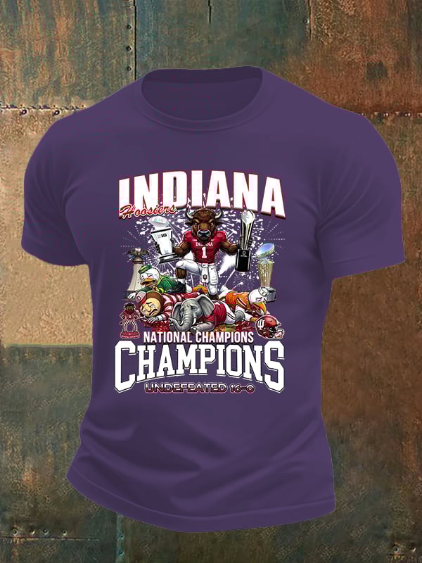 Men's Football Print T-Shirt