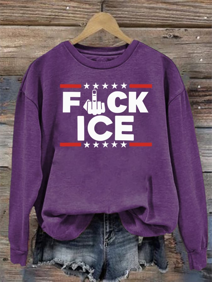 Women's ICE Print Sweater