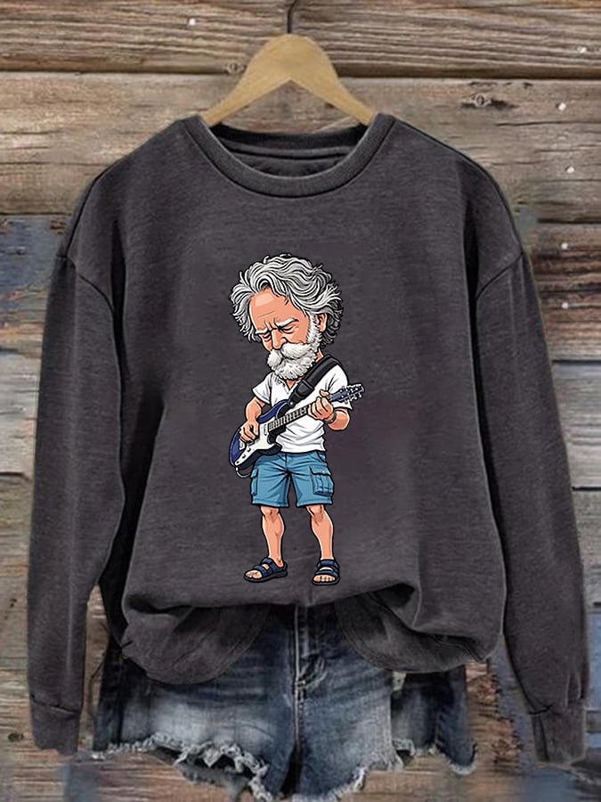 🔥Buy 3 Get 15% Off Women's Casual Printed Long-Sleeve Sweatshirt