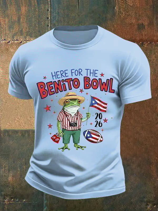 Men's Benito Bowl Puerto Rico Football T-Shirt