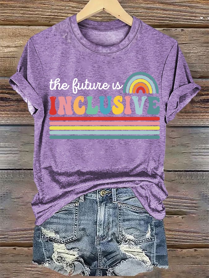 Women's The Future Is an Inclusive Print T-Shirt