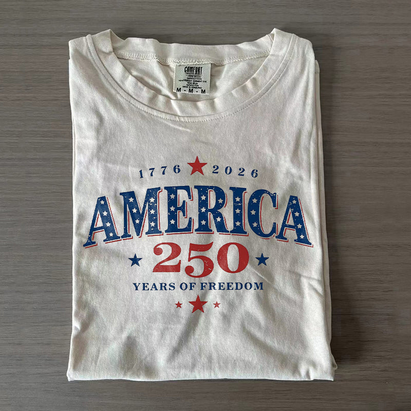 America 250 Years Of Freedom T-shirt