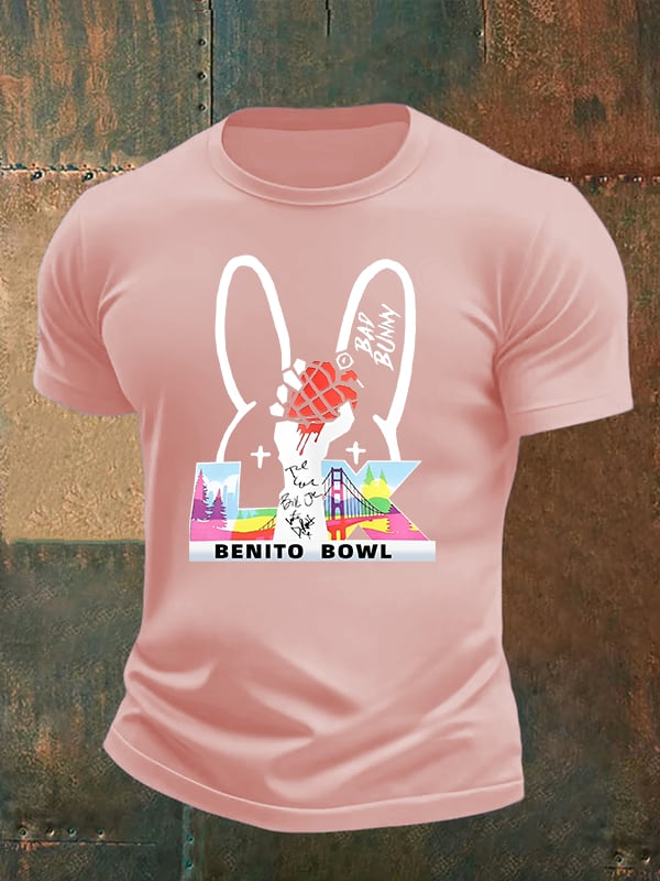 Men's Opening And Halftime Shows Print Casual T-shirt