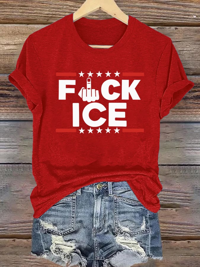 Women's ICE Print T-Shirt