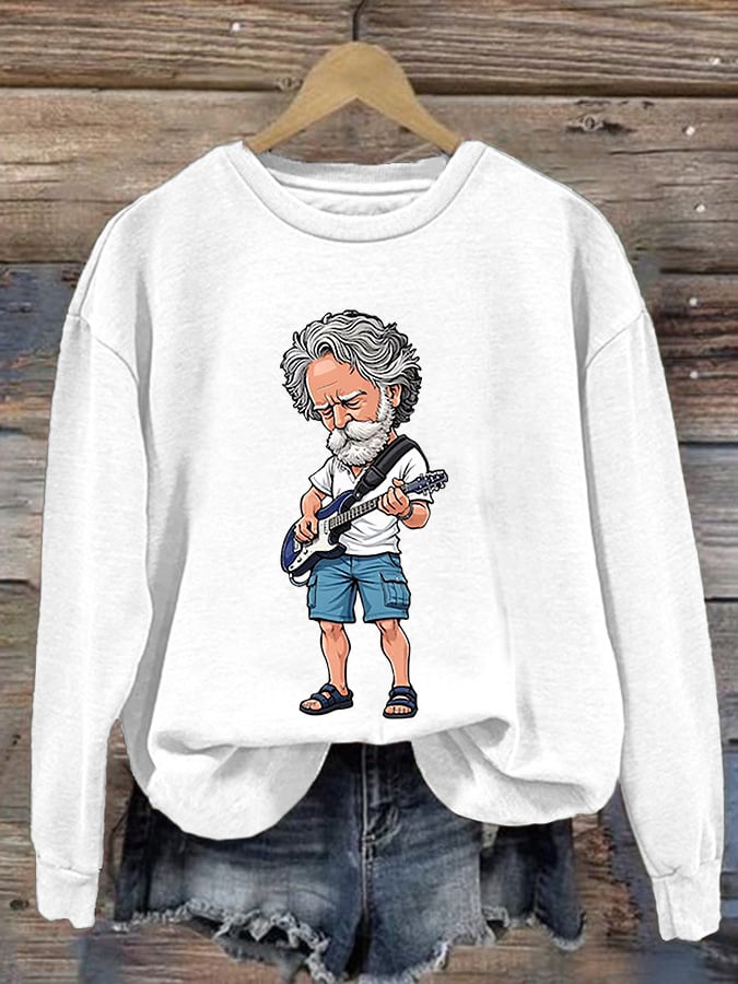 🔥Buy 3 Get 15% Off Women's Casual Printed Long-Sleeve Sweatshirt