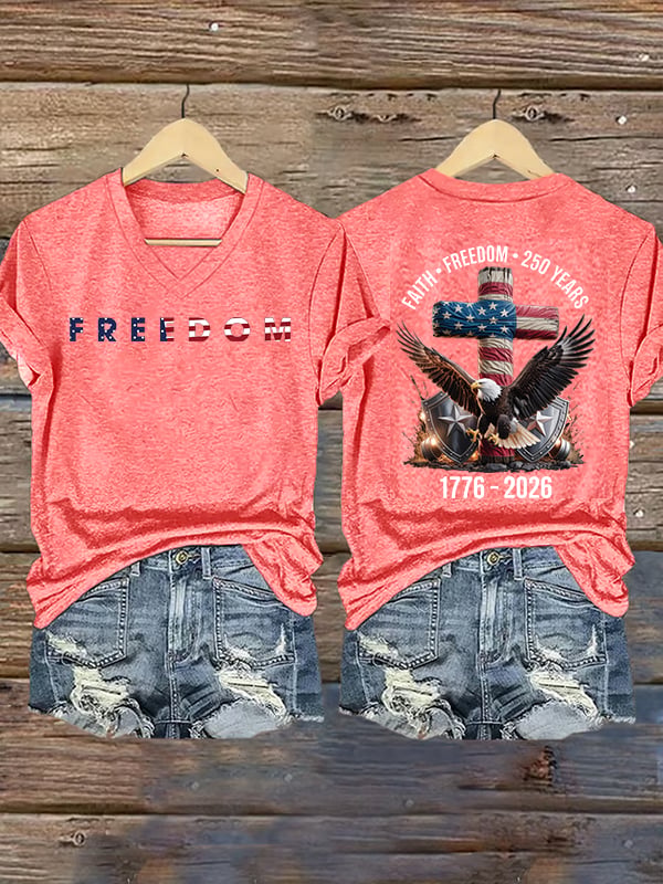 Women's American 250th Print T-Shirt