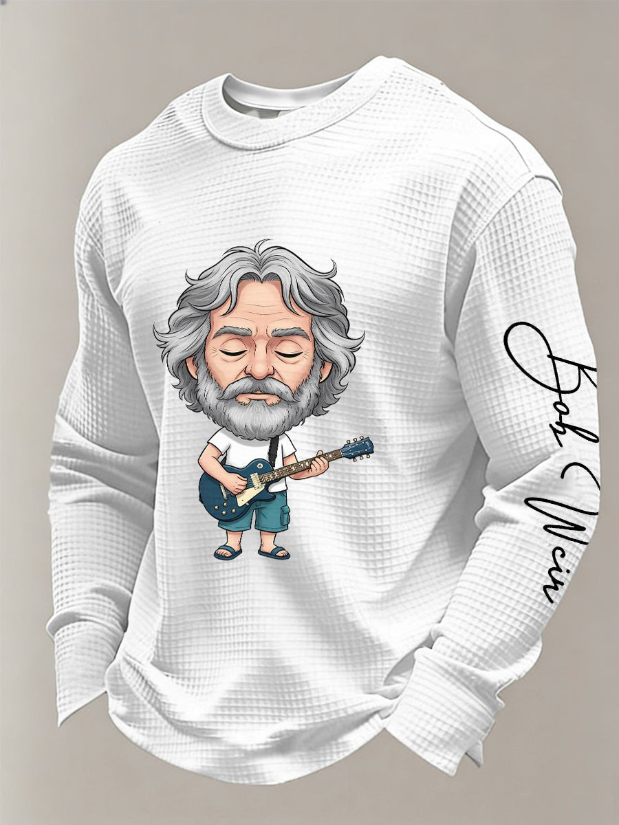 🔥Buy 3 Get 15% Off Men's RIP Bob Weir Print Casual Sweatshirt