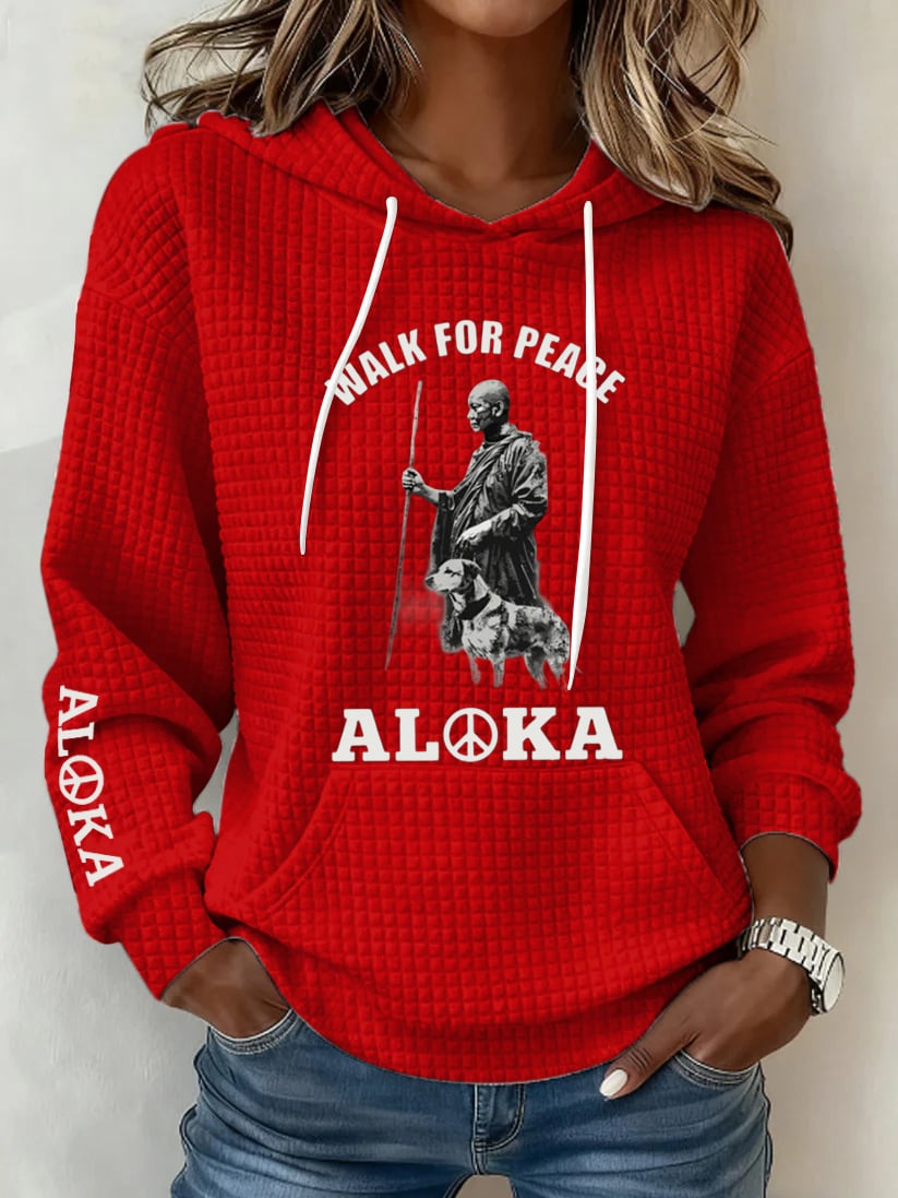Women's Walk For Peace Art Print Sweatshirt