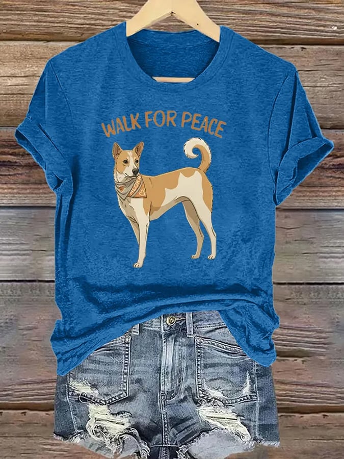 Women'S Walk for Peace Art Print T-Shirt