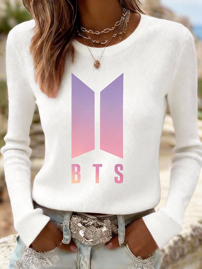 🔥Buy 3 Get 15% Off🔥Women's 2026 BTS Printed Top