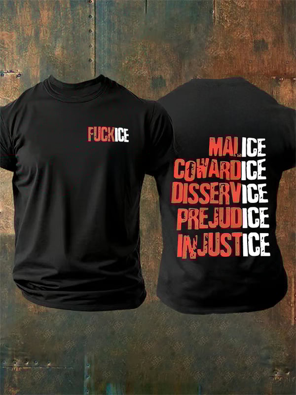 Men's Justice For Her Print T-Shirt