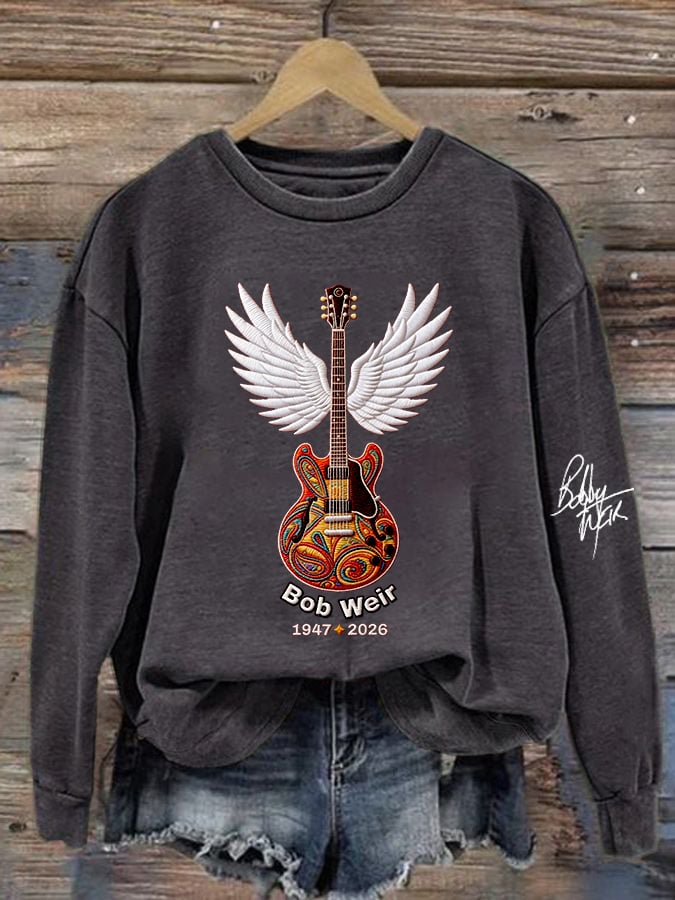 🔥Buy 3 Get 15% Off Women's Retro Rock Singer Commemorative Print Hoodies