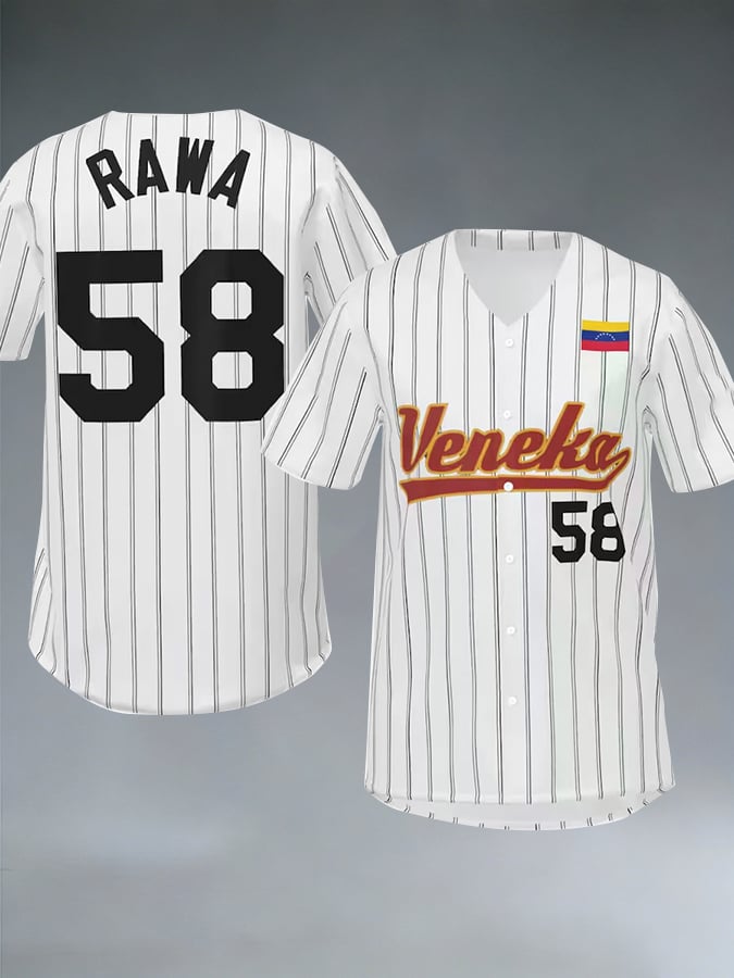 Men's Baseball Print Shirt