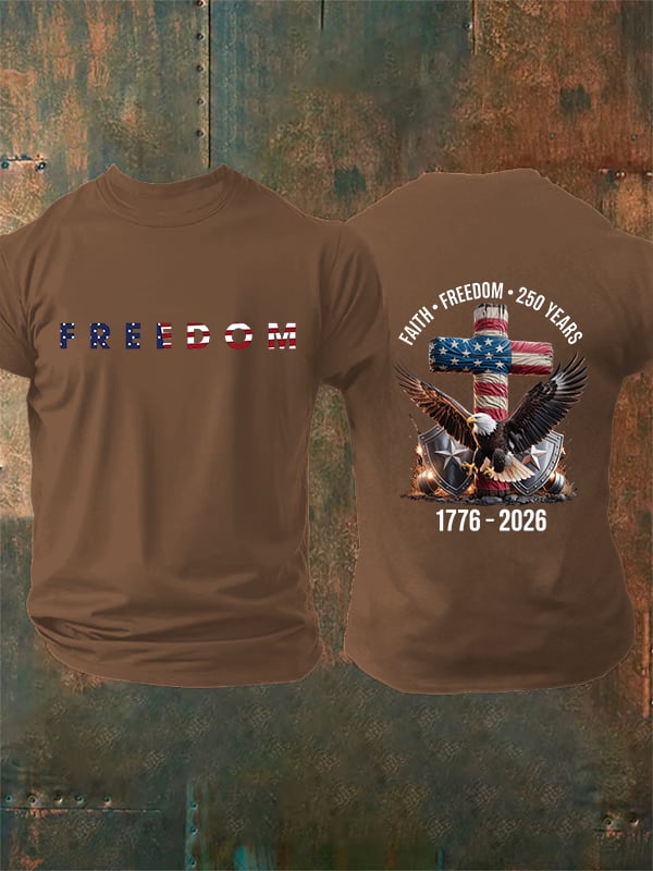 Men's American 250th Print T-Shirt