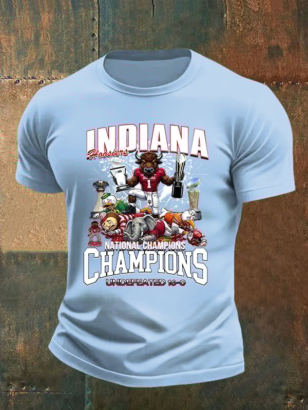 Men's Football Print T-Shirt