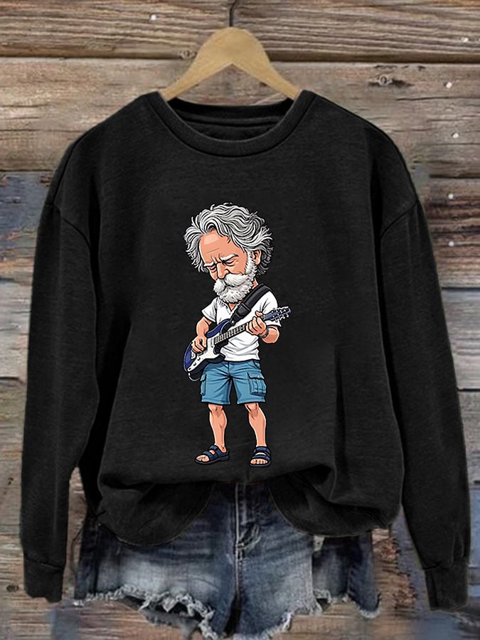 🔥Buy 3 Get 15% Off Women's Casual Printed Long-Sleeve Sweatshirt