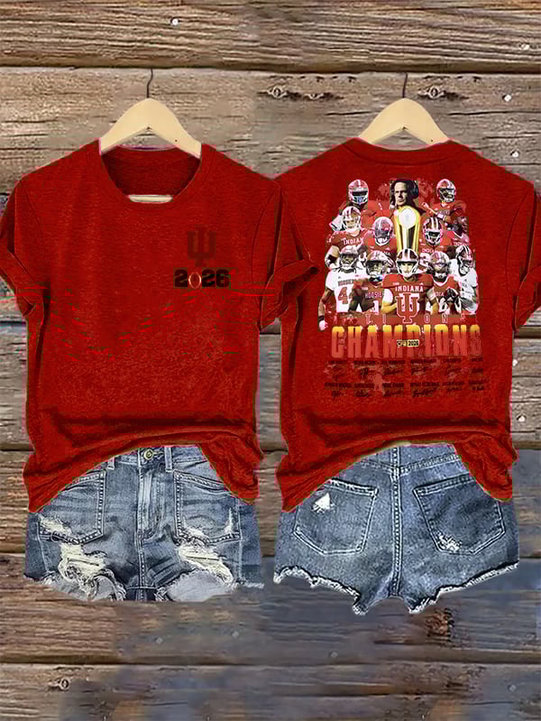 Women's Football Print T-Shirt