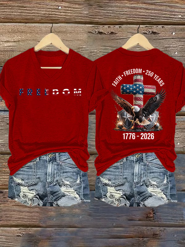 Women's American 250th Print T-Shirt