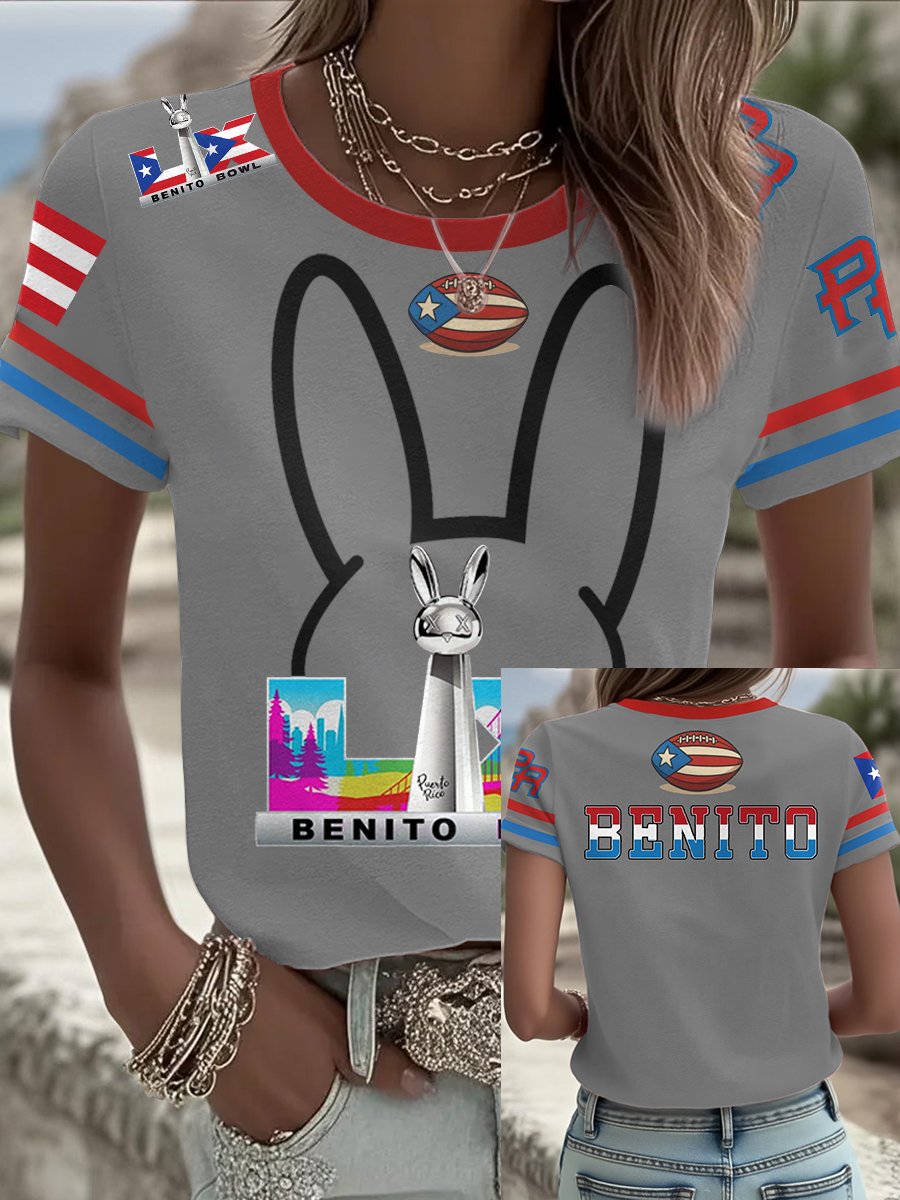 Women's Puerto Rico Print Shirt