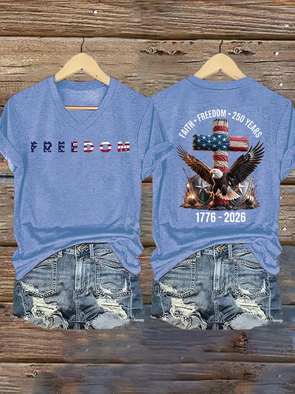Women's American 250th Print T-Shirt