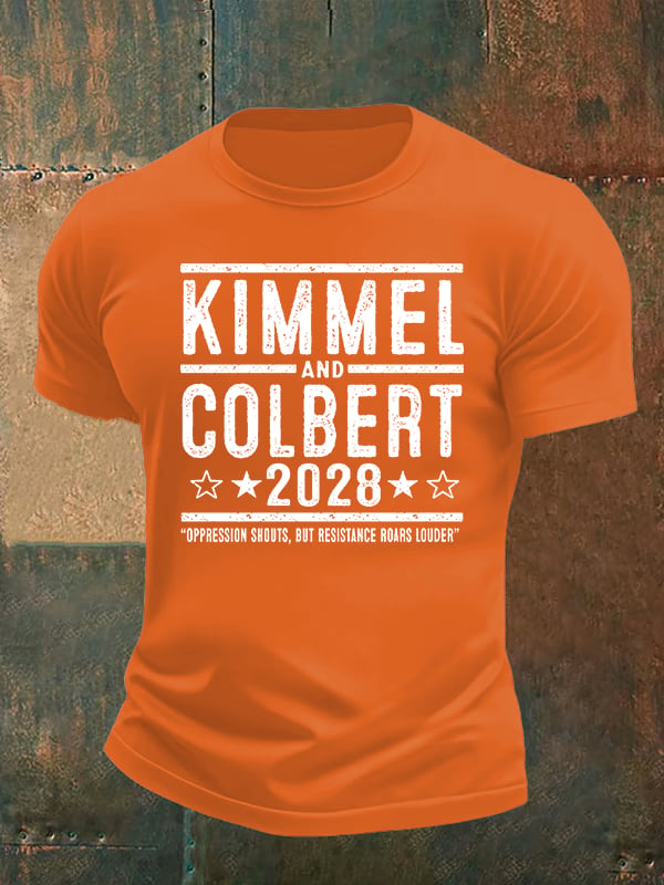 Men's Talk Show Colbert Kimme Legend 2028 T-shirt